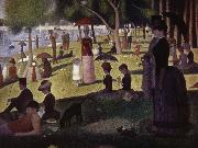 Georges Seurat, en sondagseftermiddag pa on la grande jatte